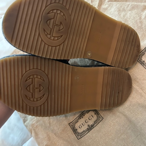 Gucci Blue denim  Slide Sandals size 40 - Picture 5 of 5